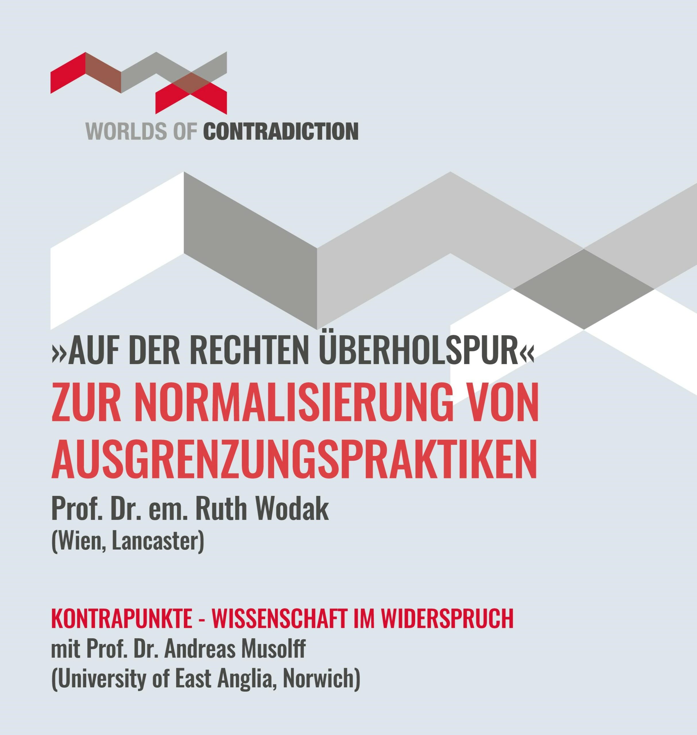 WoC_​Kontrapunkte_​Plakat_​Web_​Wodak_​cropped